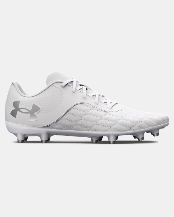 Unisex UA Magnetico Select 3 FG Soccer Cleats in White image number 0